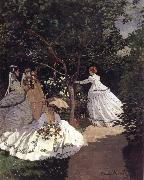 Femmes an Fardin Claude Monet